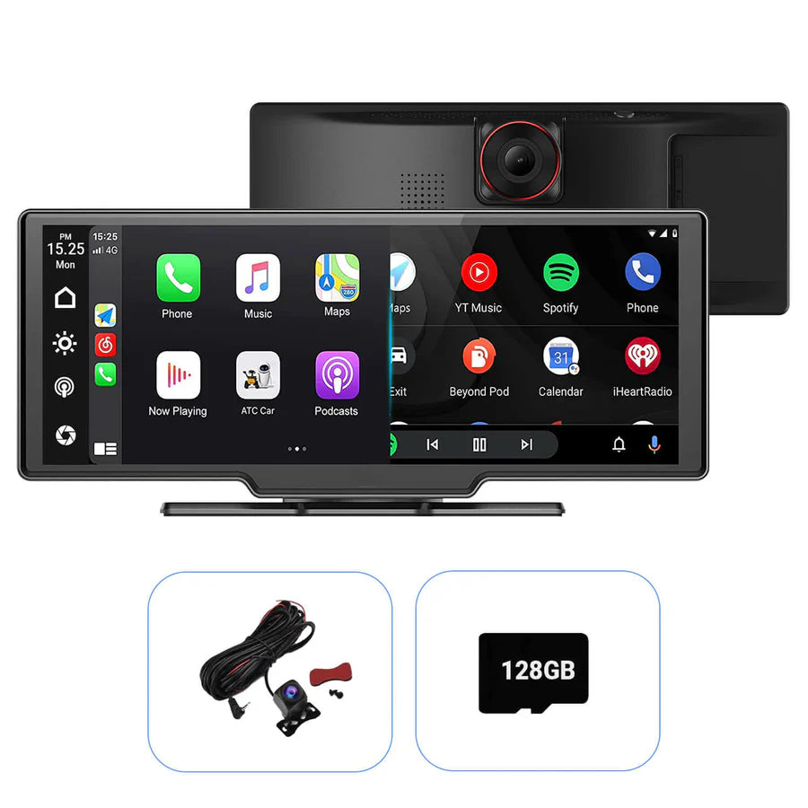 OTTOCAST Ottoscreen Portable 10" Apple CarPlay & Android Auto