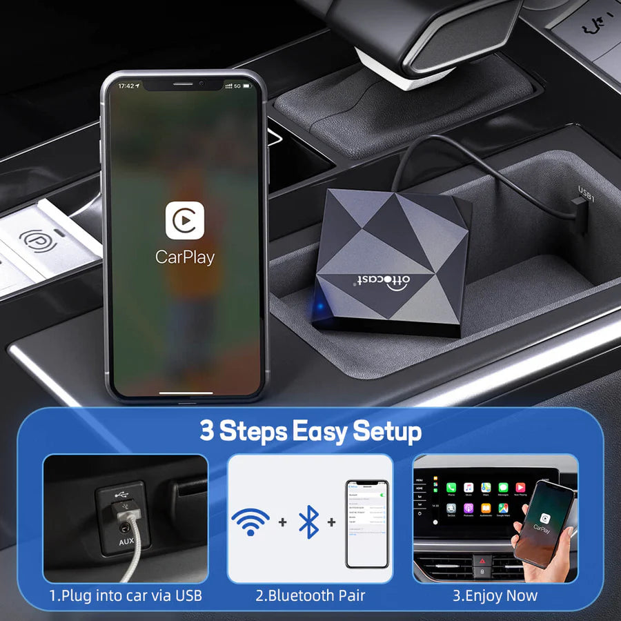 OTTOCAST U2-AIR Wireless CarPlay Adapter