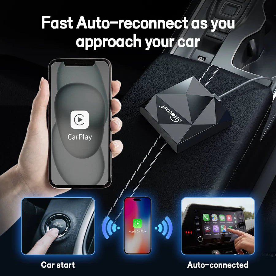 OTTOCAST U2-AIR Wireless CarPlay Adapter