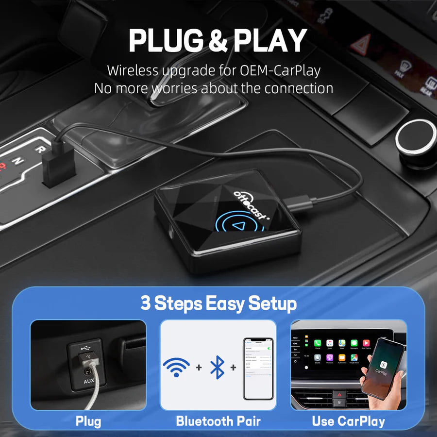 OTTOCAST U2AIR Pro Wireless CarPlay Adapter